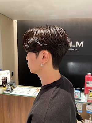 韓国ヘア ダウンパーマ 髪質改善 カルマヘア メンズ韓国ヘア