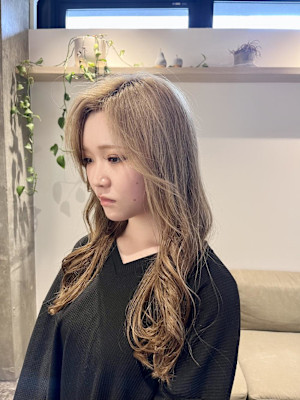 黒髪/ボブルフ/ネビージュ/ワンレン/仙台/髪質改善/前髪