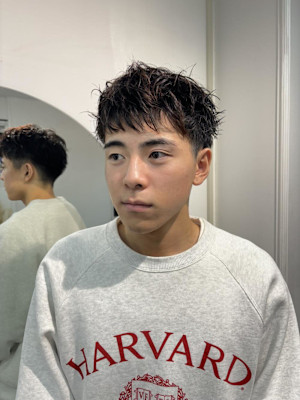 メンズショート/メンズカット/短髪/メンズショートヘア/元町