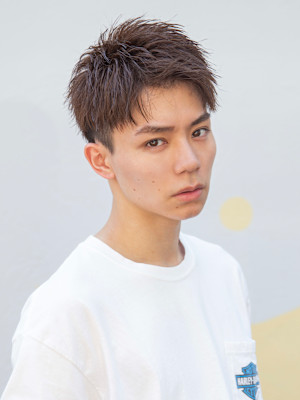 【小久保style】メンズカットツーブロックツイストウルフ