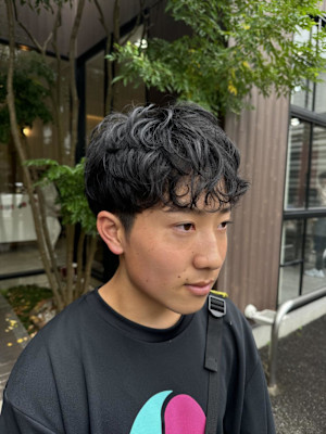 癖毛風ショート/山本凌也