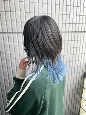 ウルフレイヤー/インナーカラー/デザインカラー