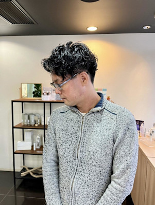 【老沼】大人スパイラルパーマ