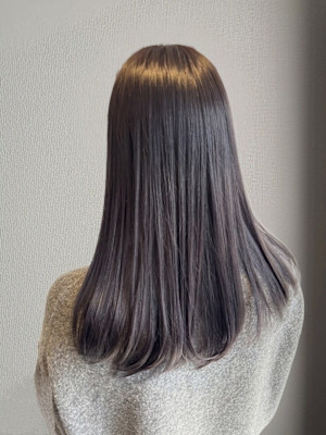 透け感重視ディープラベンダー