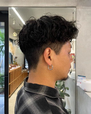 メンズパーマ/スパイラルパーマ/メンズカット