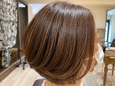 afumty×ショート×ボブ×シルキーレイヤー