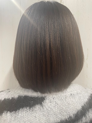 across hair design 池袋店 × ボブ