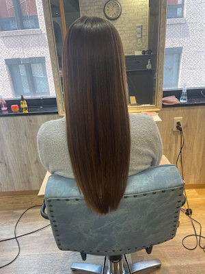 across hair design 池袋店 × ロング