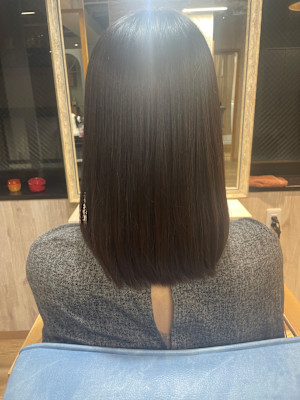 across hair design 池袋店 × ロング