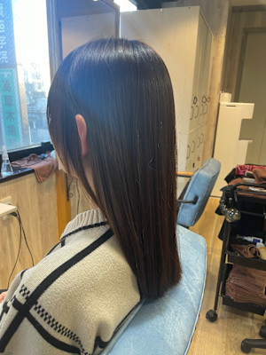 across hair design 池袋店 × ロング