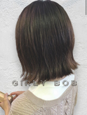 大人ガーリー♪外はねボブ　6