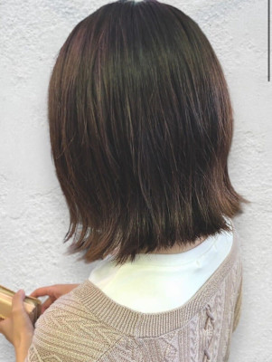 大人ガーリー♪外はねボブ　6