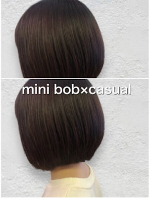 コンパクトでかわいい♪ミニボブ　6