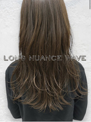 ロング　韓国風ヘア　ノンダメージカラー　5