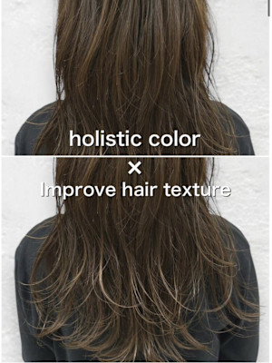 ロング　韓国風ヘア　ノンダメージカラー　5