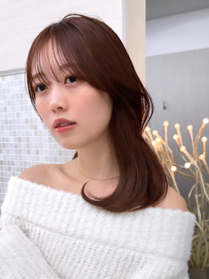 顔まわりカット/前髪/似合わせカット/レイヤーカット/銀座