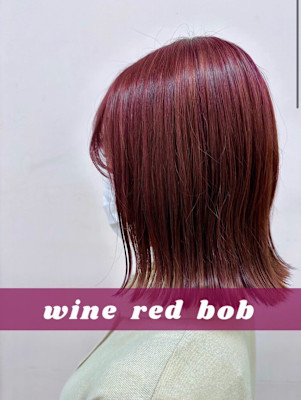 艶感◎ワインレッドカラー　3