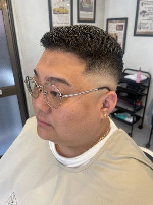 【30代 男性】ロンドンフェードパンチ（大宮/バーバー）