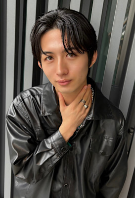 毛流れセンターパート