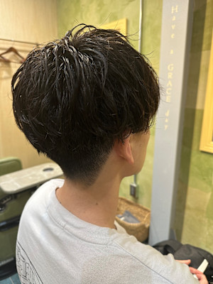 ソフトツイストマッシュスタイル