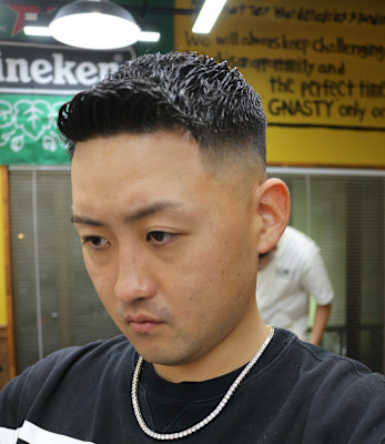 アイロンパーマ×sjinfade