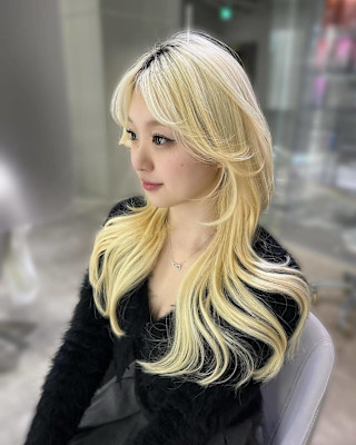 《Xena ria》Layer cutで韓国アイドルヘア♪