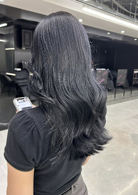 《Xena ria》ブリーチベースから作るブルーブラック♪