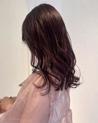 秋冬おすすめブリーチなしピンクカラー♪