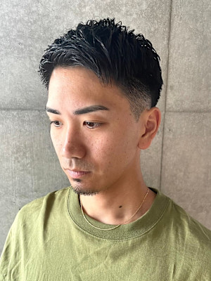 メンズカット 短髪 ベリーショート ツーブロック 刈り上げ