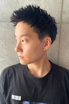 メンズカット 短髪 ソフトツイスト ツーブロック 刈り上げ