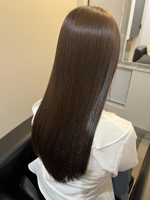 髪質改善ストレート