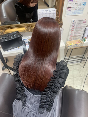 メテオカラーでピンクブラウン！