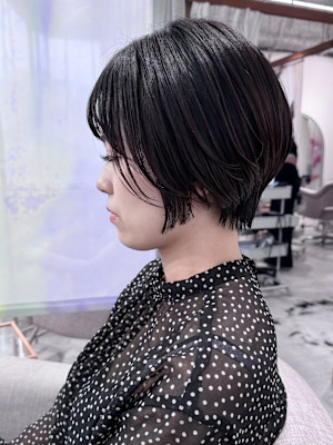 【稲垣】大人可愛い小顔こなれショートボブ