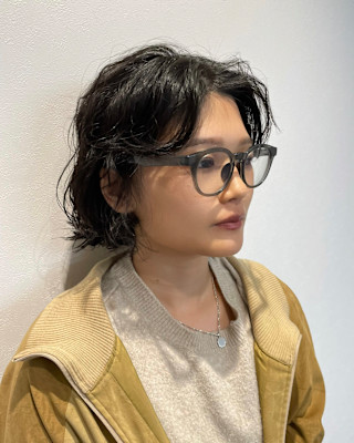 【井上】ボブパーマニュアンスパーマショートパーマ