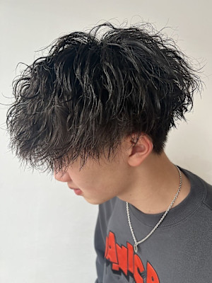 波巻き ツイストスパイラルパーマ