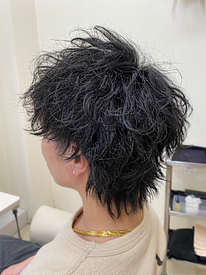 ウルフ×ツイストスパイラルパーマ