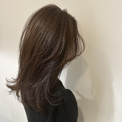 小顔カット＋パーマ