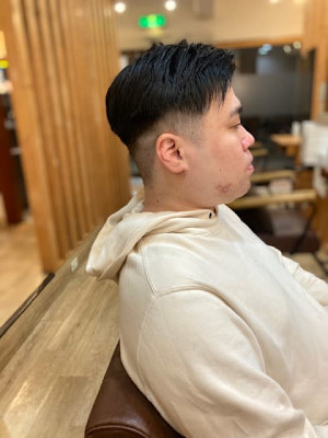 お客様髪質改善データ1474（さわやかツーブロック）