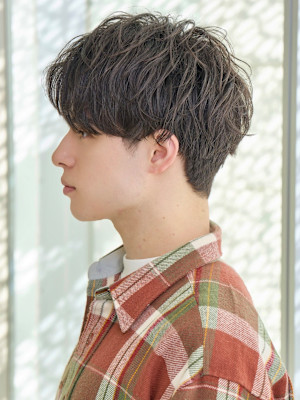 東京　銀座　メンズカット　