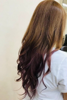 毛先だけニュアンスカラー