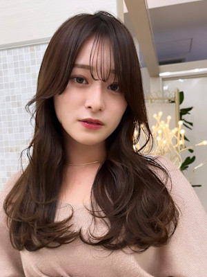 顔まわりカット/前髪/似合わせカット/レイヤーカット/銀座