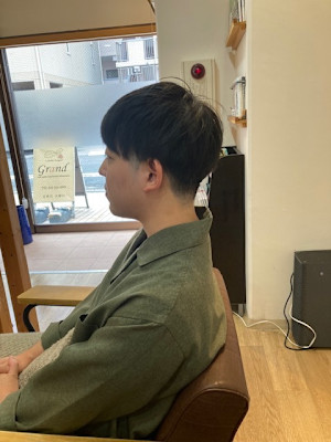 お客様髪質改善データ1477（マッシュショート）