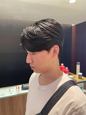 韓国ヘア ダウンパーマ 髪質改善 カルマヘア メンズ韓国ヘア