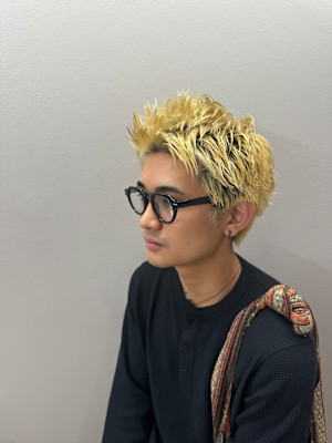 ハイトーンスパイキーショート