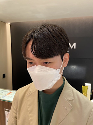 韓国ヘア ダウンパーマ 髪質改善 カルマヘア メンズ韓国ヘア