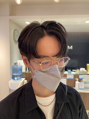 韓国風ヘア/髪質改善/メンズパーマ/カルマパーマ/マッシュ