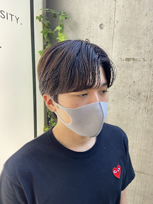 韓国風ヘア/髪質改善/メンズパーマ/カルマパーマ/マッシュ