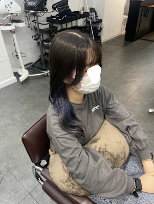 グレーカラー/インナーブルー/ブルーカラー