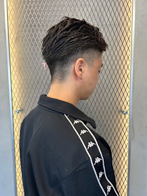 メンズカット/眉カット/ナチュラルパーマ