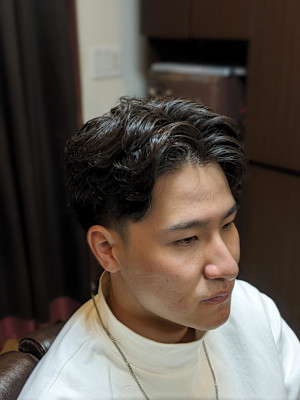 センターパートナチュラルバック